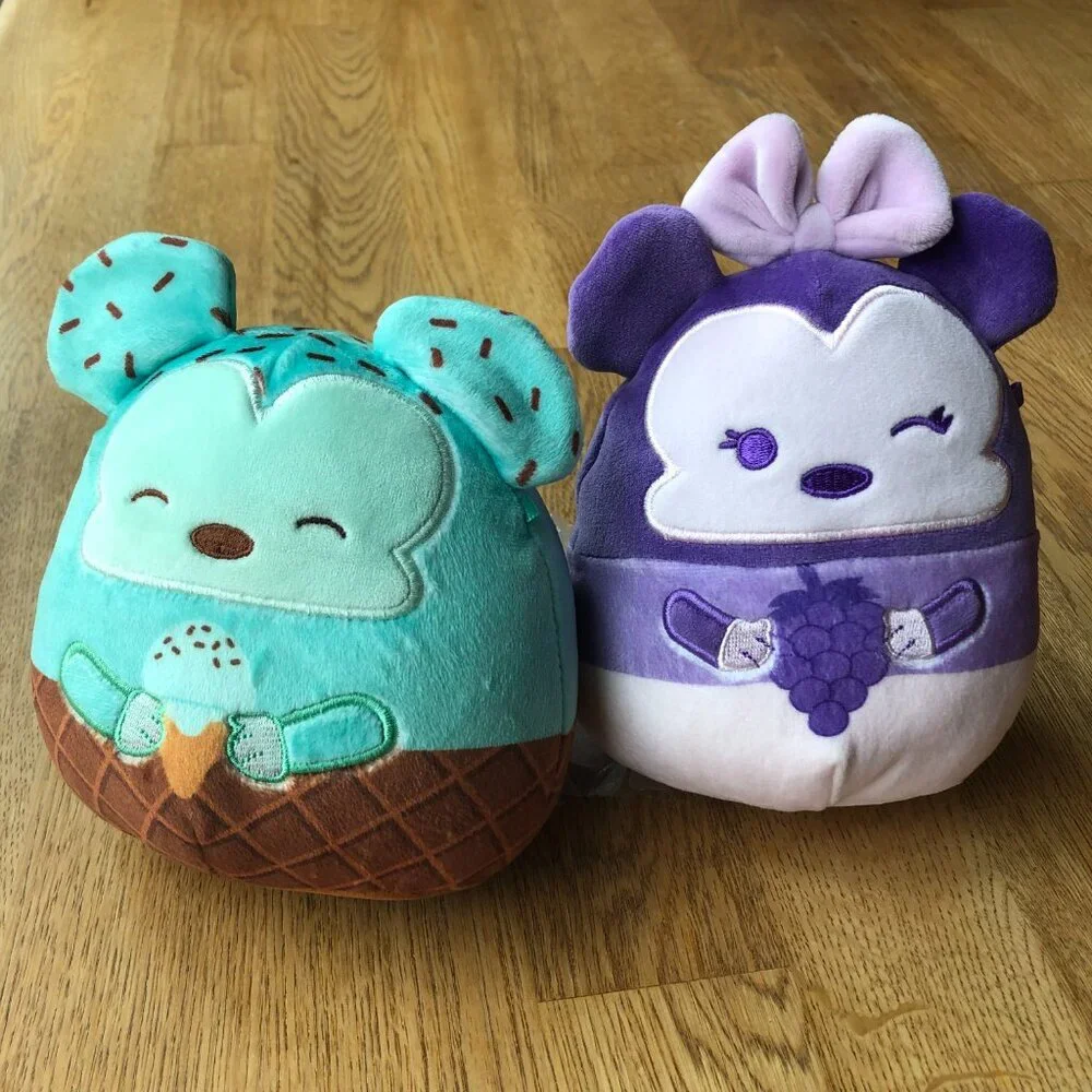 Disney Mickey and Minnie Scented Squishmallows